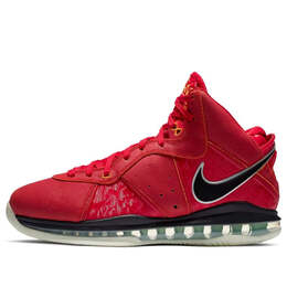 Nike: Красные кроссовки  Lebron 8