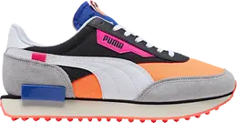 PUMA: Оранжевые кроссовки  Future Rider