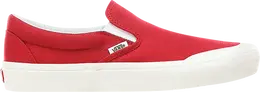 Vans: Красные кеды  Classic Slip On