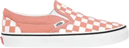 Vans: Розовые кеды  Classic Slip On