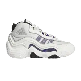 Adidas: Белые кроссовки  Crazy