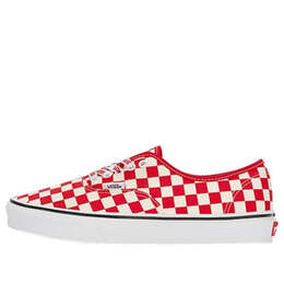 Vans: Красные кроссовки  Authentic