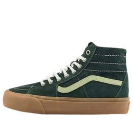 Vans: Зелёные кроссовки  Sk8-Hi