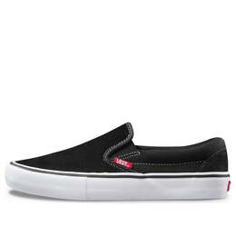 Vans: Чёрные кроссовки  Slip On Pro