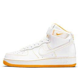 Nike: Оранжевые кроссовки  Air Force 1 High