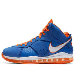 Nike: Синие кроссовки  Lebron 8