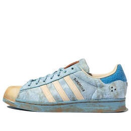 Adidas: Голубые кроссовки  Superstar