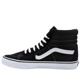 Vans: Чёрные кроссовки  Sk8-Hi