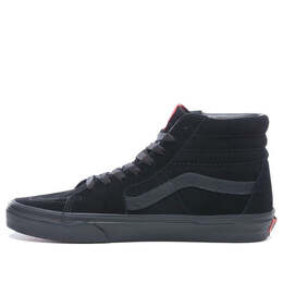 Vans: Чёрные кроссовки  Sk8-Hi
