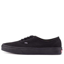 Vans: Чёрные кроссовки  Authentic