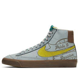 Nike: Серые кроссовки  Blazer Mid 77