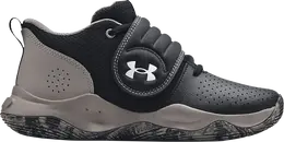 Under Armour: Чёрные кроссовки 