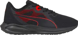 PUMA: Чёрные кроссовки 
