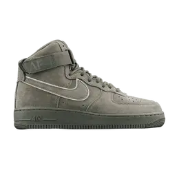 Nike: Тёмные кроссовки  Air Force 1 High