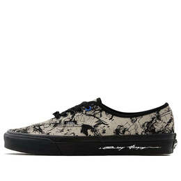 Vans: Чёрные кроссовки  Authentic