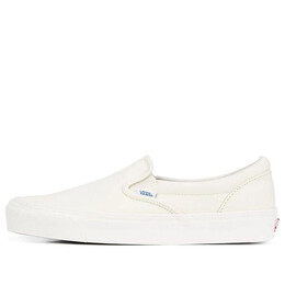 Vans: Белые кроссовки  Classic Slip On