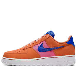 Nike: Оранжевые кроссовки  Air Force 1