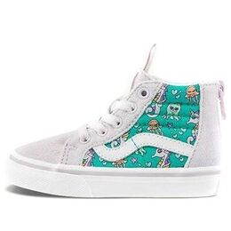 Vans: Белые кроссовки  Sk8-Hi