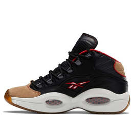 Reebok: Чёрные кроссовки  Question Mid