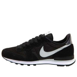 Nike: Чёрные кроссовки  Internationalist