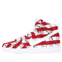 Nike: Красные кроссовки  SB Dunk High