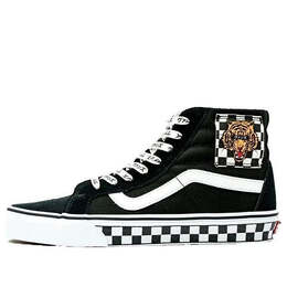 Vans: Чёрные кроссовки  SK8-Hi Reissue