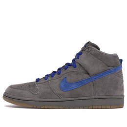 Nike: Серые кроссовки  SB Dunk High Pro