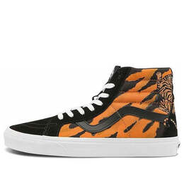 Vans: Чёрные кроссовки  SK8-Hi Reissue