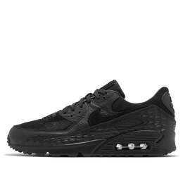 Nike: Чёрные кроссовки  Air Max 90