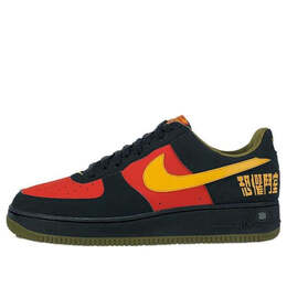 Nike: Чёрные кроссовки  Air Force 1