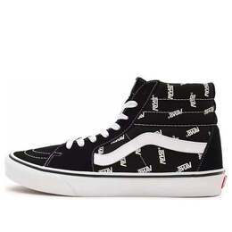 Vans: Чёрные кроссовки  Sk8-Hi