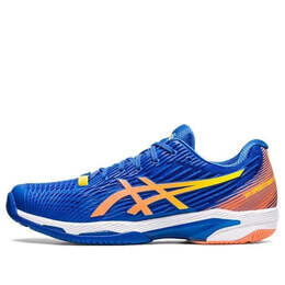 Asics: Голубые кроссовки 