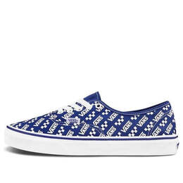 Vans: Голубые кроссовки  Authentic