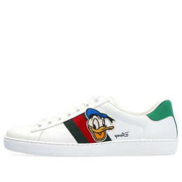 Gucci: Белые кроссовки  Donald Duck