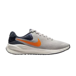Nike: Серые кроссовки 