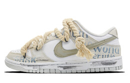 Nike: Серые кроссовки  Dunk