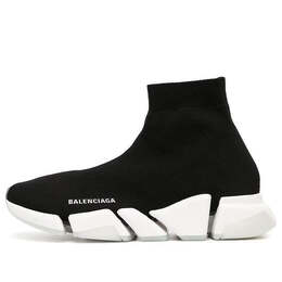 Balenciaga: Чёрные кроссовки  Speed.2