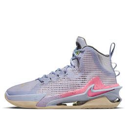 Nike: Фиолетовые кроссовки  Air Zoom