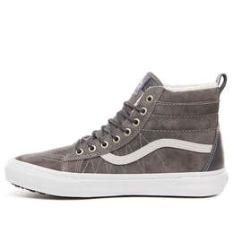 Vans: Серые кроссовки  Sk8-Hi