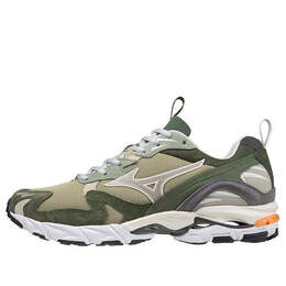 Mizuno: Зелёные кроссовки 