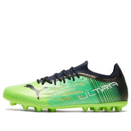 PUMA: Зелёные кроссовки  Ultra