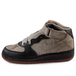 Nike: Бежевые кроссовки  Air Force 1