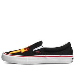 Vans: Чёрные кроссовки  Slip On Pro