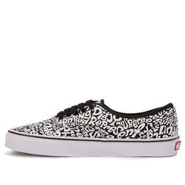 Vans: Чёрные кроссовки  Authentic