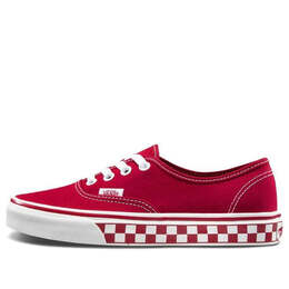 Vans: Красные кроссовки  Authentic