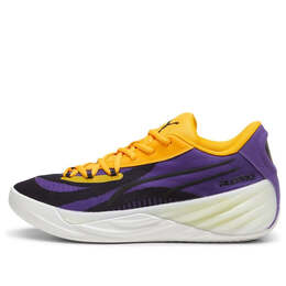 PUMA: Фиолетовые кроссовки 