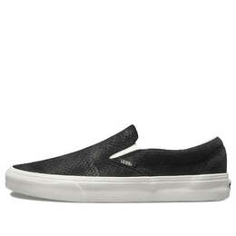 Vans: Чёрные кроссовки  Classic Slip On