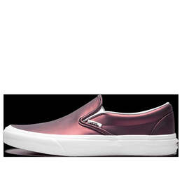 Vans: Красные кроссовки  Classic Slip On