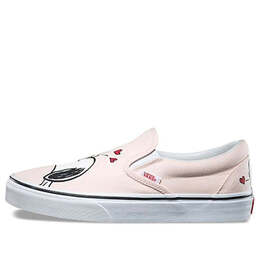 Vans: Белые кроссовки  Classic Slip On