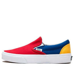 Vans: Красные кроссовки  Classic Slip On